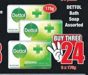 Boxer Dettol soap 3 offer