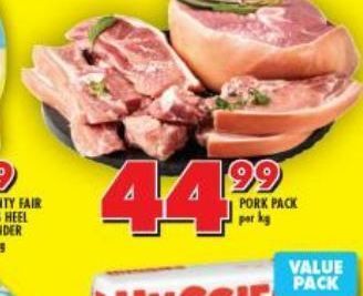 Pork pack