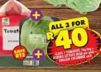 Shoprite Veg combo 3 offer