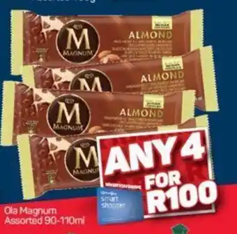 Pick n Pay Ola Magnum Assorted 90-110 ml offer
