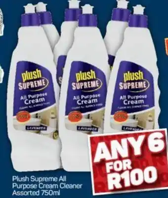 Pick n Pay Plush Supreme All Purpose Cream Cleaner Assorted 750 ml offer