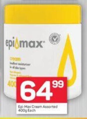Epi-Max Cream Assorted 400g each