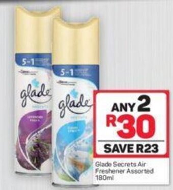 Glade Secrets Air Freshener Assorted 180ml