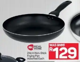 Pick n Pay Real Home 24cm Non-Stick Frying Pan Assorted each offer
