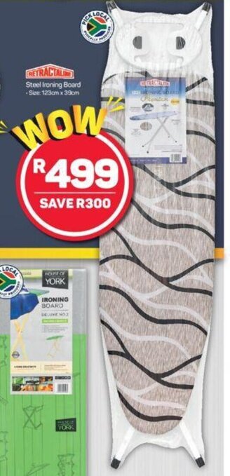 Pick n Pay Retractaline Steel Ironing Board offer