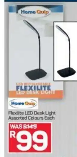 Pick n Pay Home Quip Flexilite LED Desk Light Assorted Colours each offer