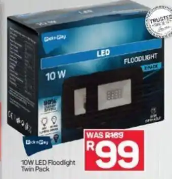 Pick n Pay PnP 10W LED Floodlight Twin Pack offer