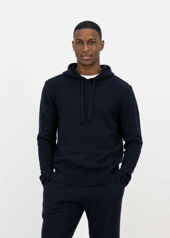 Soft knit hoodie