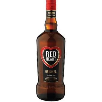 Red heart rum (1x750ml)