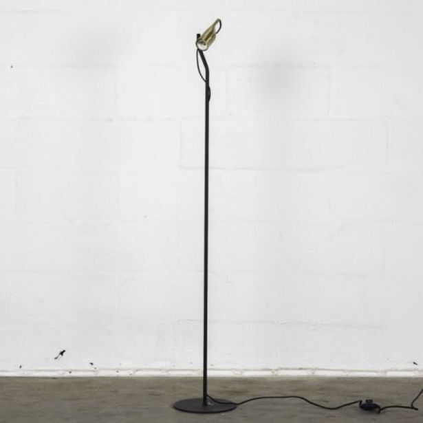 Mic brushed brass floor lamp offer at Weylandts