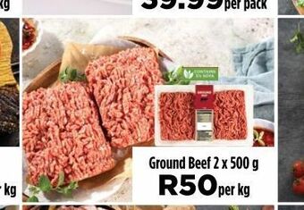 Minced beef