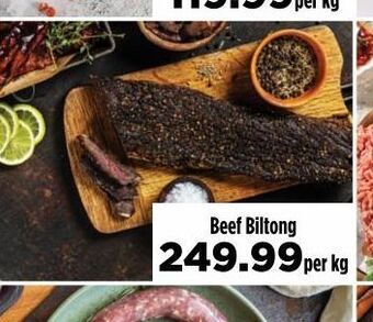Food Lover's Market Beef biltong offer