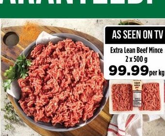 Food Lover's Market Minced beef offer