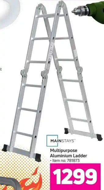 Game Multipurpose Aluminium Ladder offer