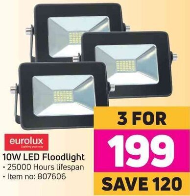 Led flood deals lights builders warehouse