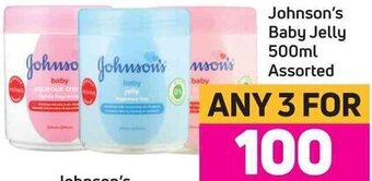 Game Jonhson's Baby Jelly Assorted 500ml offer