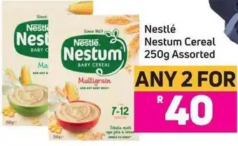 Game Nestlé Nestum Cereal Assorted 250g offer