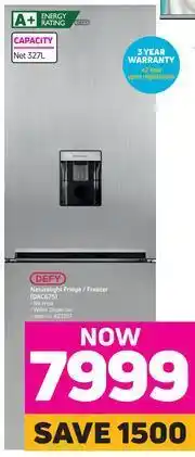 Game Defy Naturelight Fridge/Freezer DAC675 offer