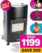 Logik Roll About 3 Panel Gas Heater LM1105 offer at Game