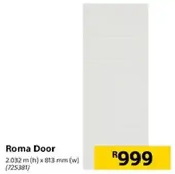 Builders Express Roma Door 2.032m x 813mm offer