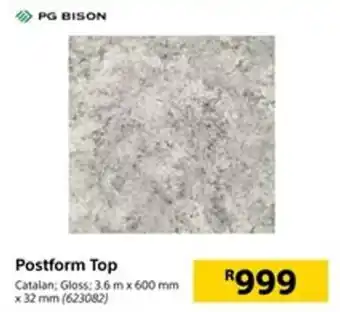 Builders Express PG Bison Postform Top Catalan 3.6m x 600mm x 32mm offer