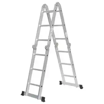 Game Mainstay multipurpose aluminum ladder jc403 offer