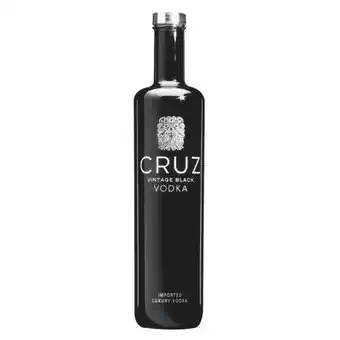 Game Cruz vintage black vodka 750 ml offer