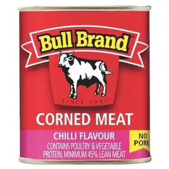 Bull brand canned corned meat chilli 300 g