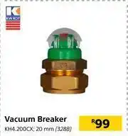 Builders Warehouse Kwikot Vacuum Breaker offer
