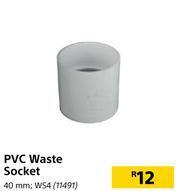 Builders Warehouse PVC Waste Socket offer
