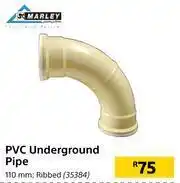 Builders Warehouse Marley PVC Underground Pipe offer