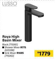 Builders Warehouse Lusso Roya High Basin Mixer (Black) 715061 offer