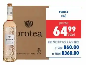 Ultra Liquors Protea Rosé 750ml offer