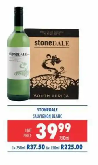 Stonedale Sauvignon Blanc 750ml