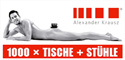 1000 x Tische + Stühle flugblätter
