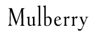 Mulberry flugblätter