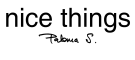 Nice Things catalogues