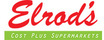 Elrod's Cost Plus Supermarket ads