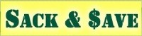 Sack & Save ads