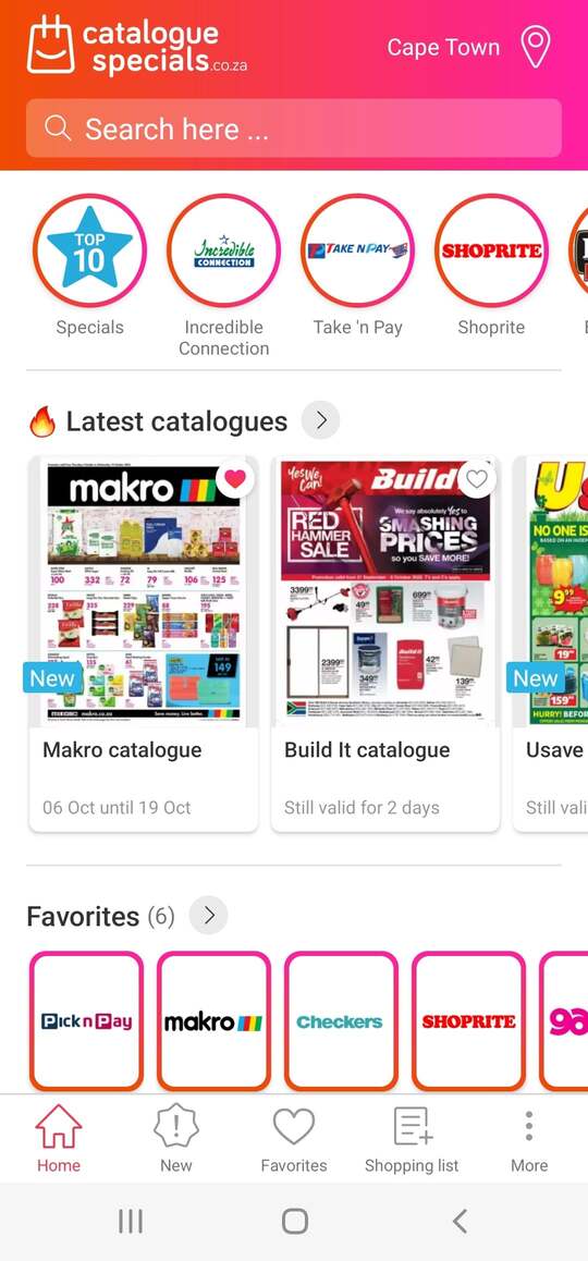 Catalogue App Cataloguespecials.co.za